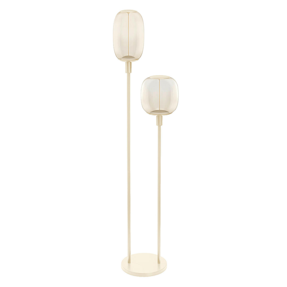 STEHLEUCHTE 32/146 cm    - Beige, Basics, Metall (32/146cm) - Osram