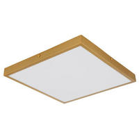STROPNA LED-SVETILKA  Tibey //3000 K/230 V/ - opal/barve medenine, Konvencionalno, kovina/umetna masa (35/35/3cm)