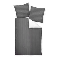 WENDEBETTWÄSCHE TANGO Seersucker 240/220 cm  - Titanfarben, Basics, Textil (240/220cm) - Janine