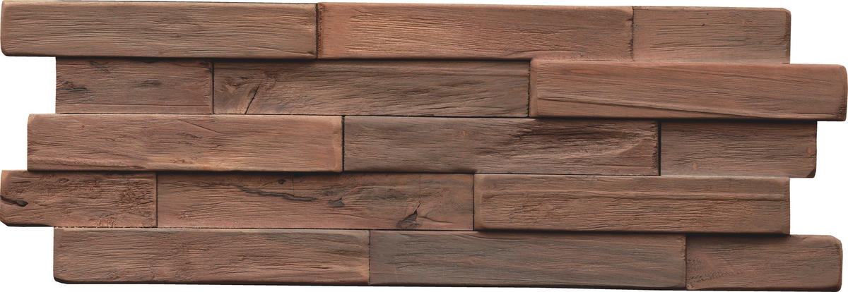 WANDVERKLEIDUNG 9 Stück  - Braun, Basics, Holz (56/20/1.8cm)