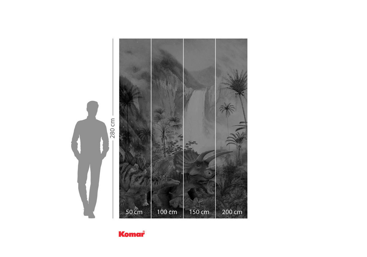 FOTOTAPET 200/280 cm  - vit/svart, Trend, papper (200/280cm)
