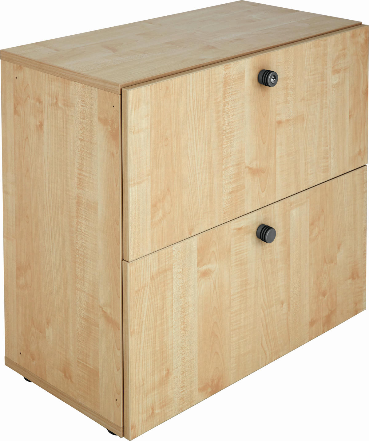 HÄNGEREGISTERELEMENT Ahornfarben  - Ahornfarben/Alufarben, KONVENTIONELL, Holzwerkstoff/Kunststoff (80/74,8/42cm) - Venda