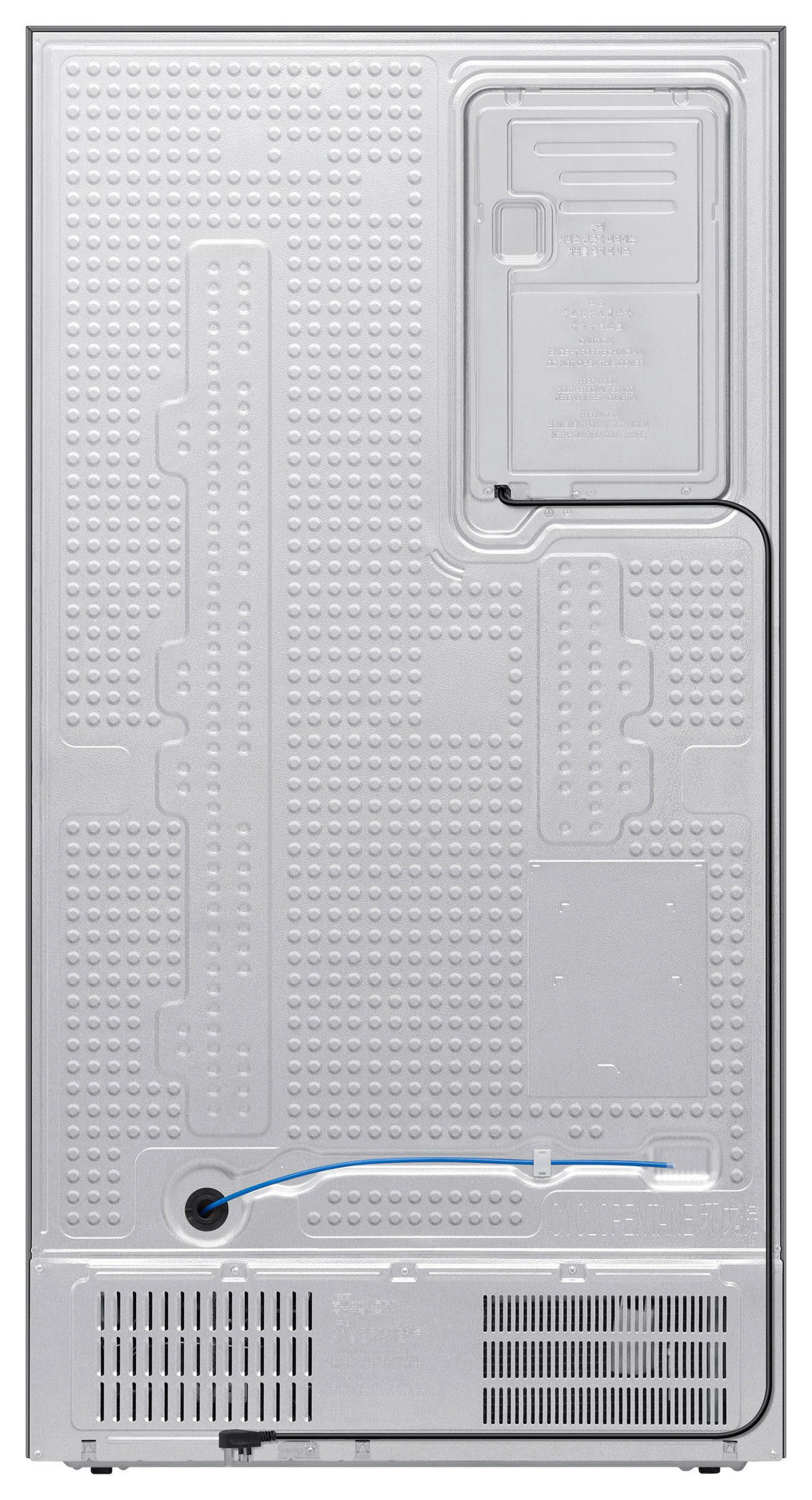 SIDE-BY-SIDE 91,2/178,4/72,6 cm RS90F64EDFEF  - Schwarz, Basics, Glas/Kunststoff (91,2/178,4/72,6cm) - Samsung