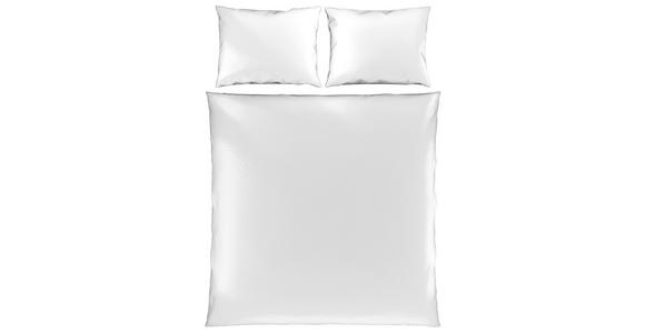 BETTWÄSCHE TANJA Satin 200/200 cm - Weiß, Basics, Textil (200/200cm) - Novel