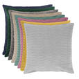 KISSENHÜLLE WAVE 50/50 cm  - Mauve, Basics, Textil (50/50cm) - Novel