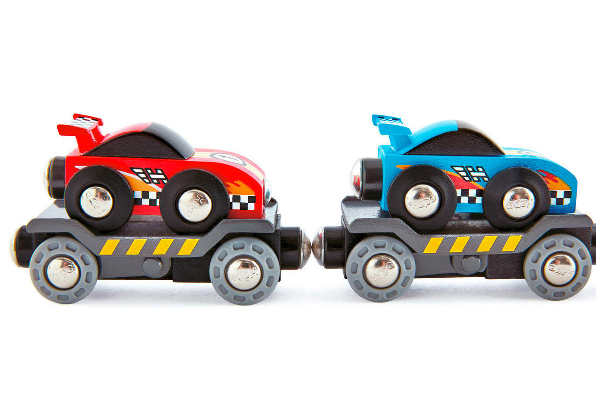 EISENBAHNZUBEHÖR - Multicolor, Basics, Holz/Kunststoff (28,0/5,0/5,0cm) - Hape