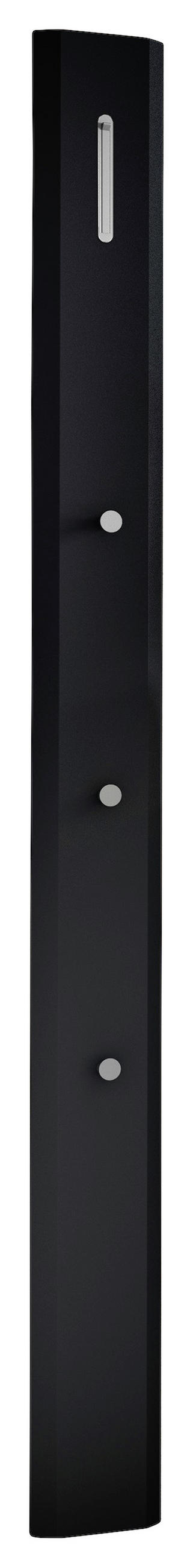 GARDEROBE  in 195/185/36 cm  - Anthrazit/Alufarben, Design, Holzwerkstoff/Metall (195/185/36cm) - Dieter Knoll