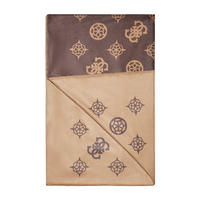 ODEJA  PREMIUM PILE PEONY GUESS  150/200 cm       rjava  - rjava, Konvencionalno, tekstil (150/200cm) - Guess