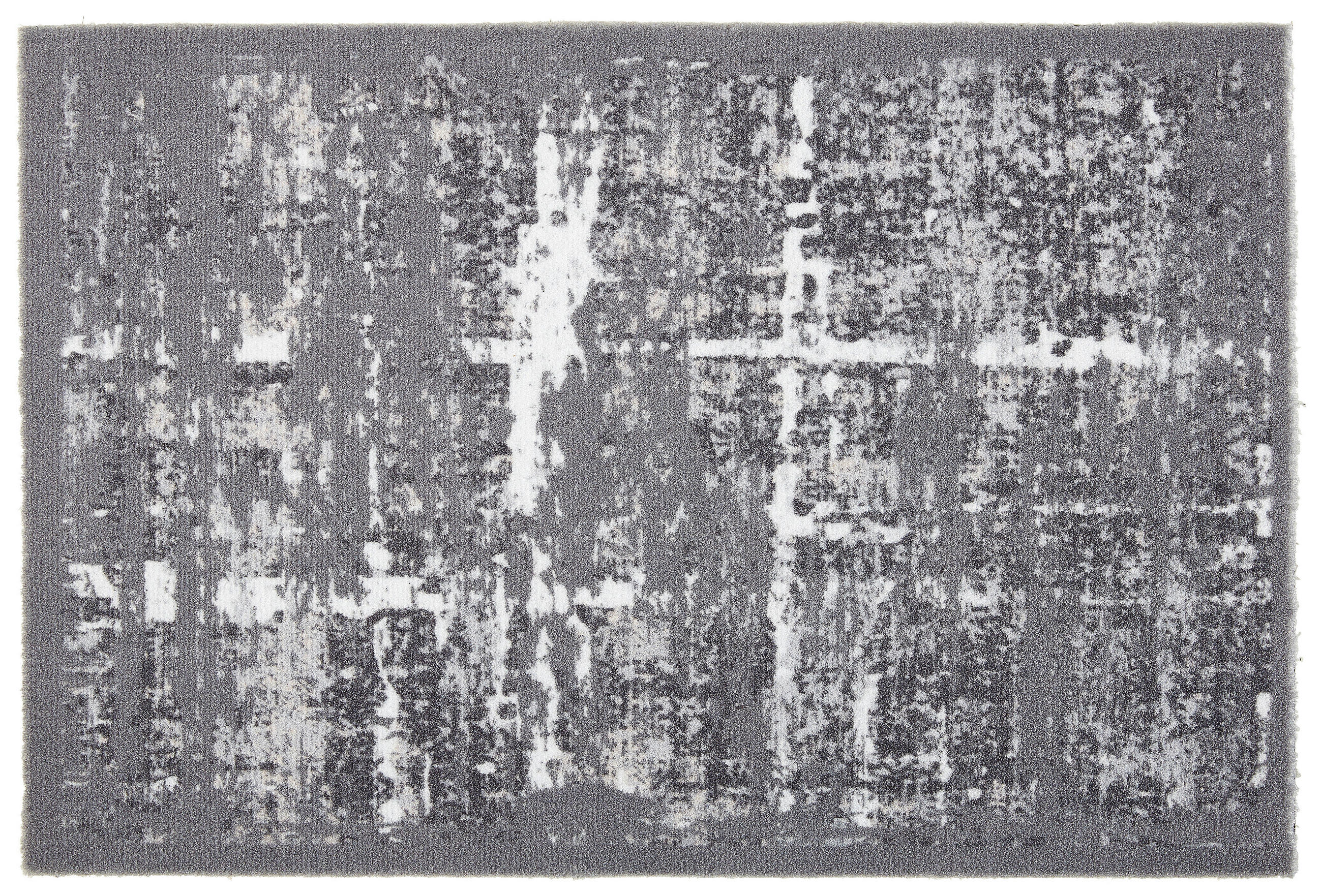 FUßMATTE  60/90 cm  Grau  - Grau, Basics, Textil (60/90cm) - Esposa