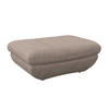 HOCKER Webstoff Beige  - Beige/Schwarz, MODERN, Kunststoff/Textil (107/75cm) - MID.YOU