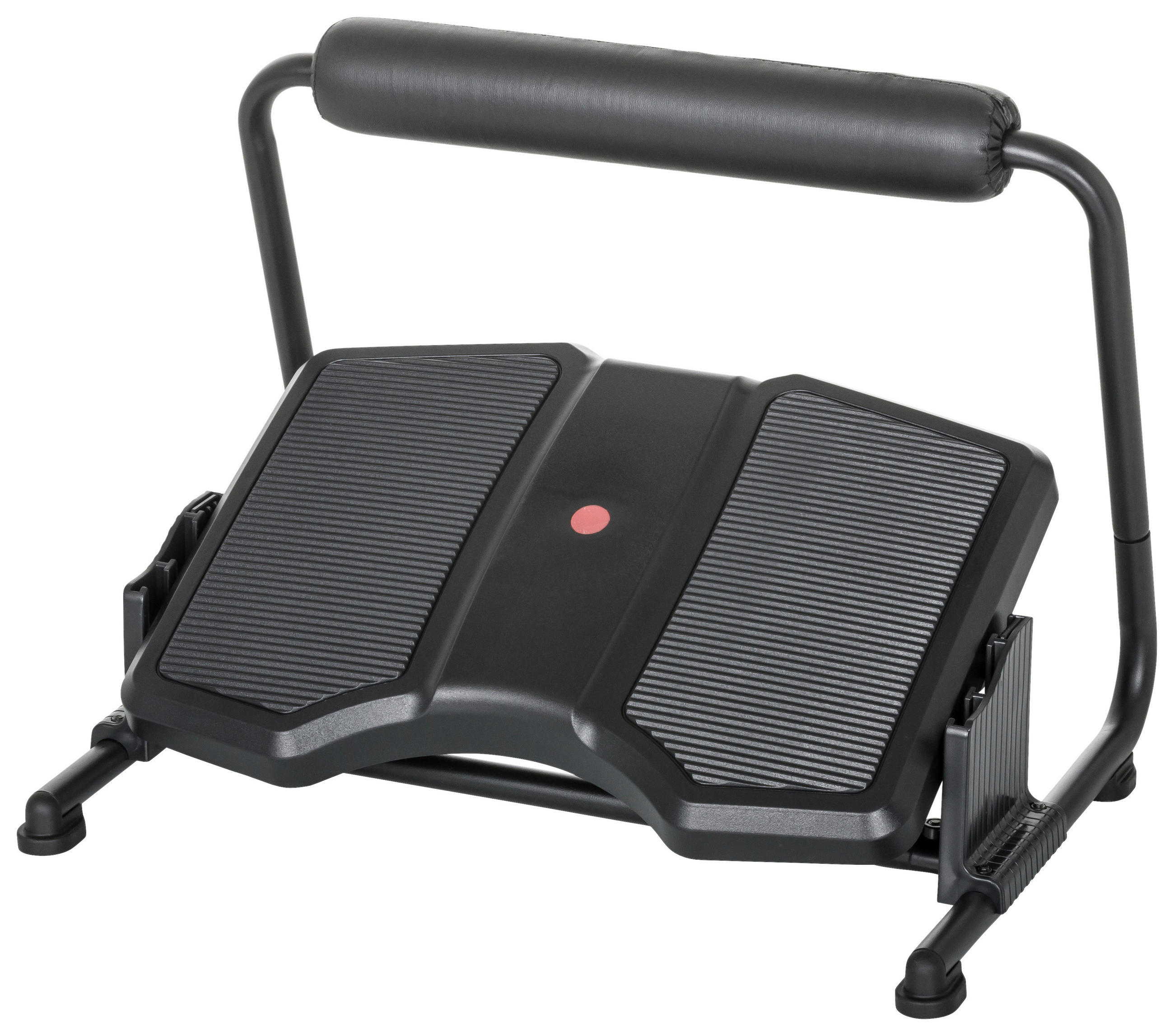 FUßSTÜTZE - Schwarz, Basics, Kunststoff/Metall (49/37/35cm) - MID.YOU