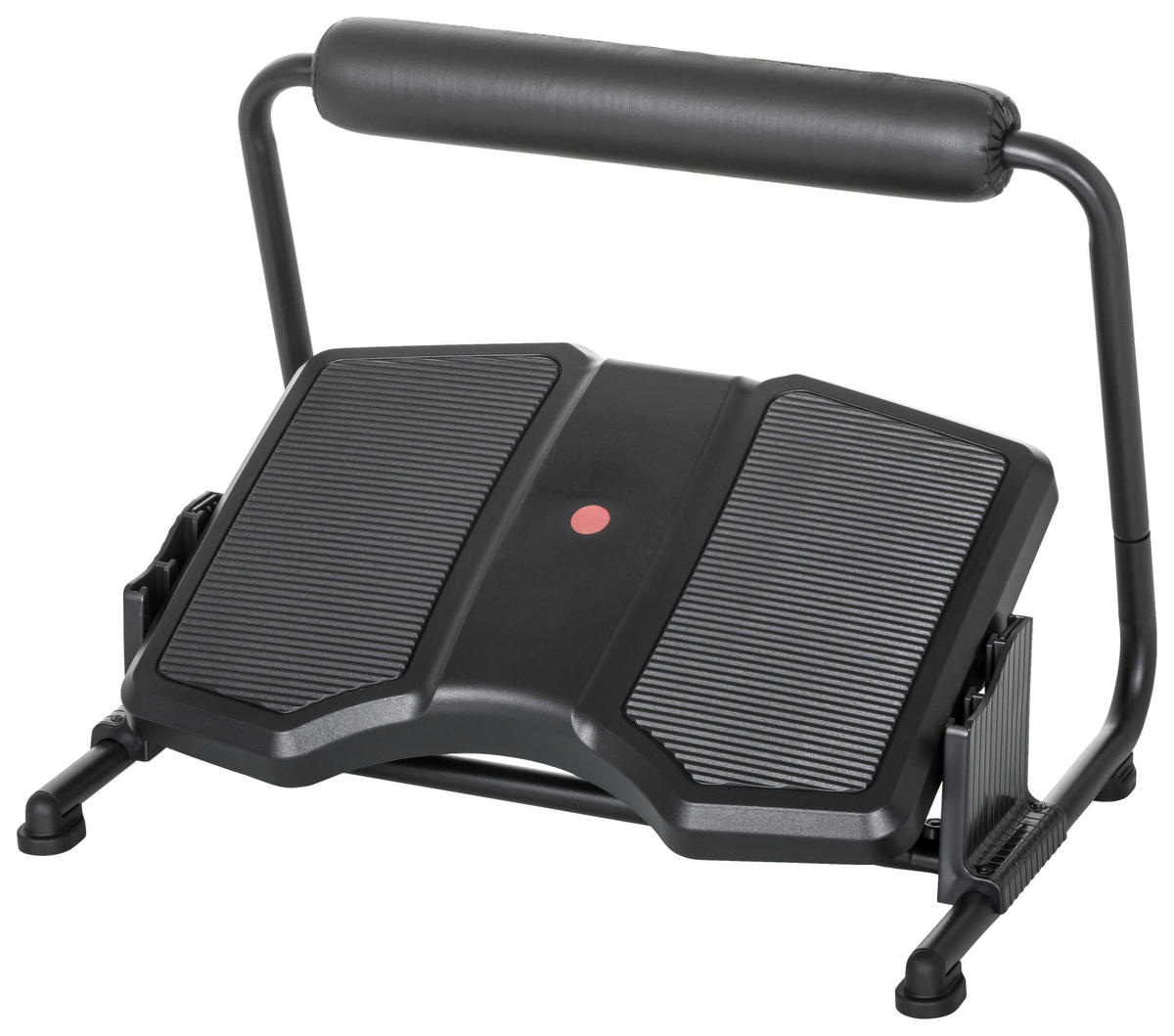 FUßSTÜTZE Metall, Kunststoff Schwarz  - Schwarz, Basics, Kunststoff/Metall (49/37/35cm) - MID.YOU