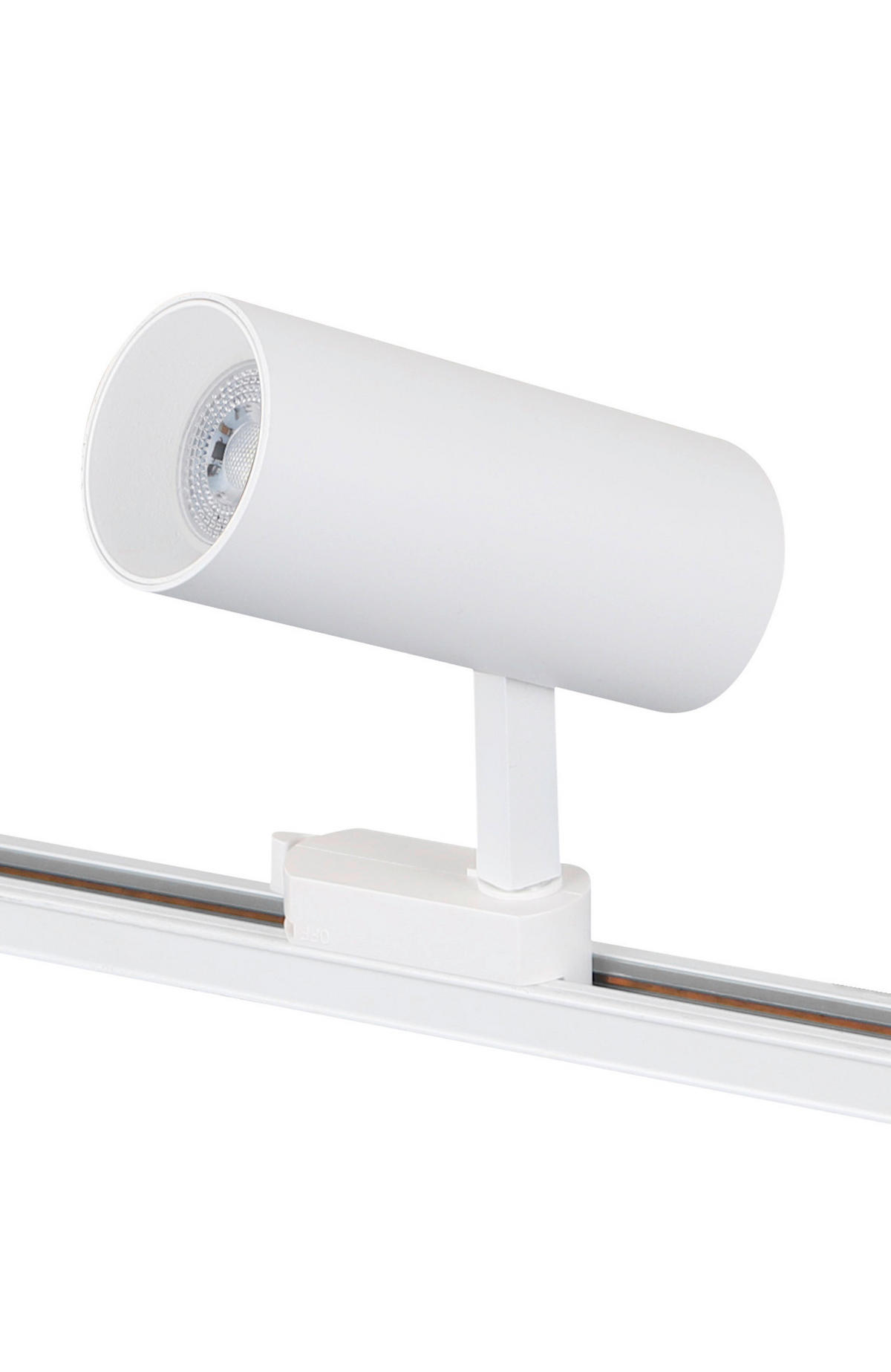 KOLEJNICOVÝ ZÁŘIČ, 50 W/GU10,  - bílá, Konvenční, kov (15/150/15cm)