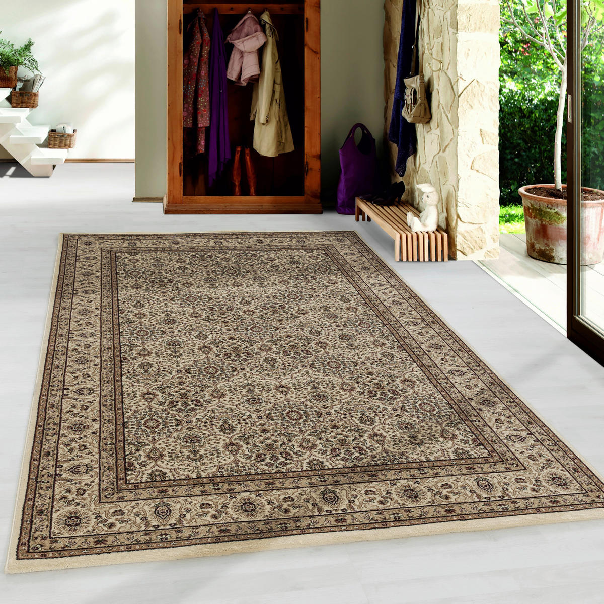 WEBTEPPICH 120/170 cm Kashmir 2602 Beige Beige  - Beige, LIFESTYLE, Textil (120/170cm)