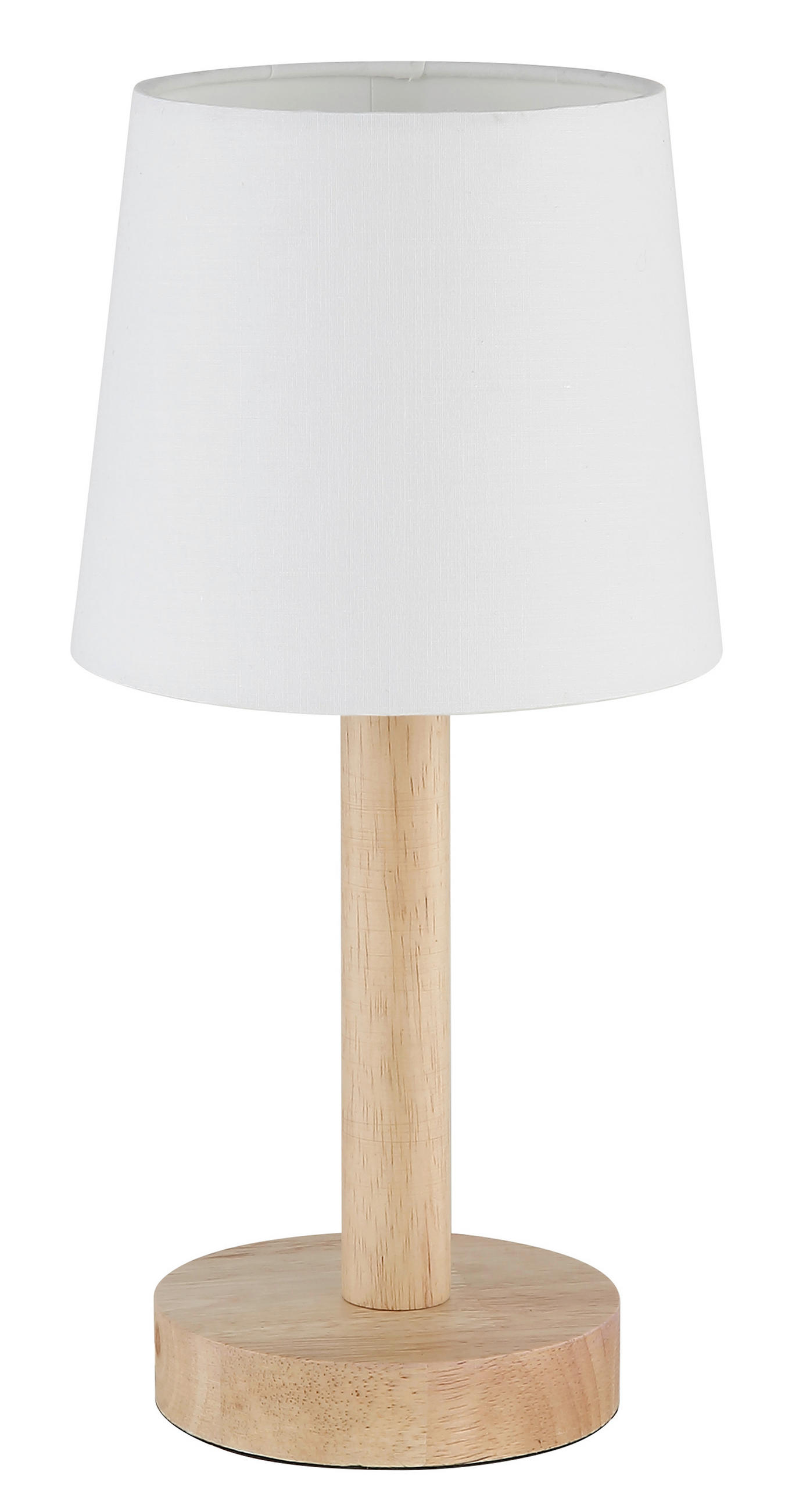 TISCHLEUCHTE Joris 15/32 cm  - Schwarz/Weiß, Design, Holz/Kunststoff (15/32cm) - Globo