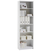 REGAL  60/202/28 cm Weiss  - Weiss, Design, Holzwerkstoff (60/202/28cm) - Livetastic
