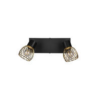 STRAHLER ARDON   - Goldfarben/Schwarz, KONVENTIONELL, Metall (29,5/26/11cm)