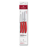GEMÜSEMESSER  - Hellrot, Basics, Kunststoff (25,00/5,0/2,0cm) - Victorinox