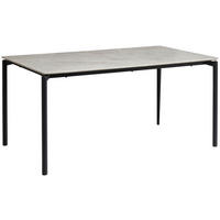 STOL ZA BLAGOVAONICU  siva  metal, drvni materijal      - siva/crna, Konvencionalno, drvni materijal/metal (160/90/76cm) - P & B