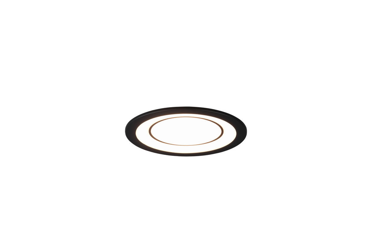 LED-EINBAUSPOT CORE 14,8/3,3 cm   - Schwarz, Basics, Kunststoff (14,8/3,3cm) - Trio Leuchten