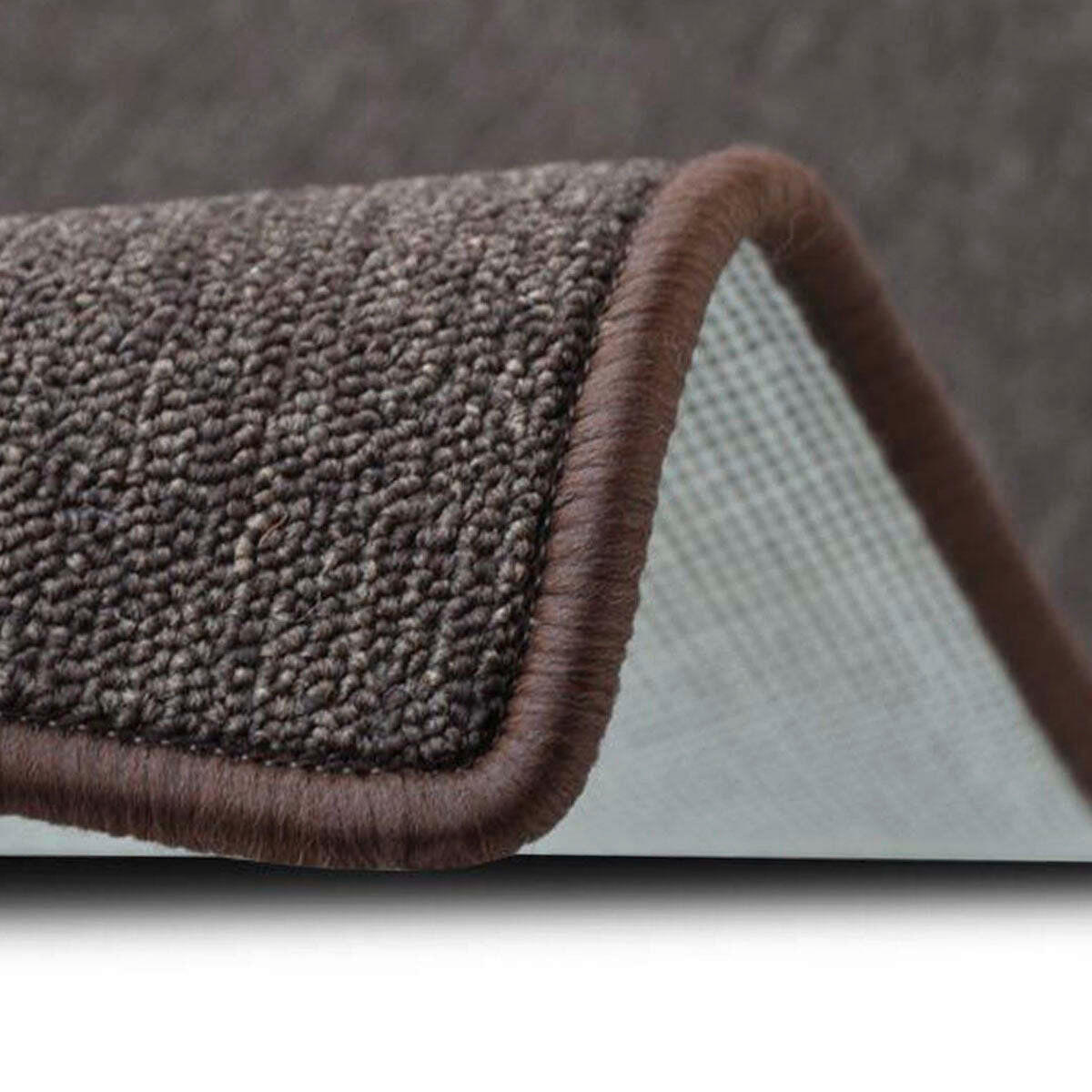 LÄUFER 80/400 cm London Braun  - Braun, Basics, Kunststoff/Textil (80/400cm)