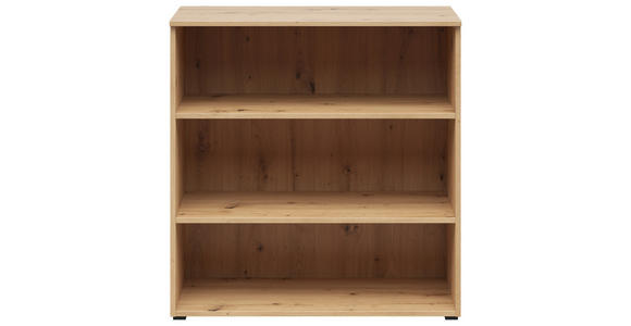 REGAL Eiche Artisan - Anthrazit/Eiche Artisan, MODERN, Holzwerkstoff/Kunststoff (80/83/40cm) - Carryhome