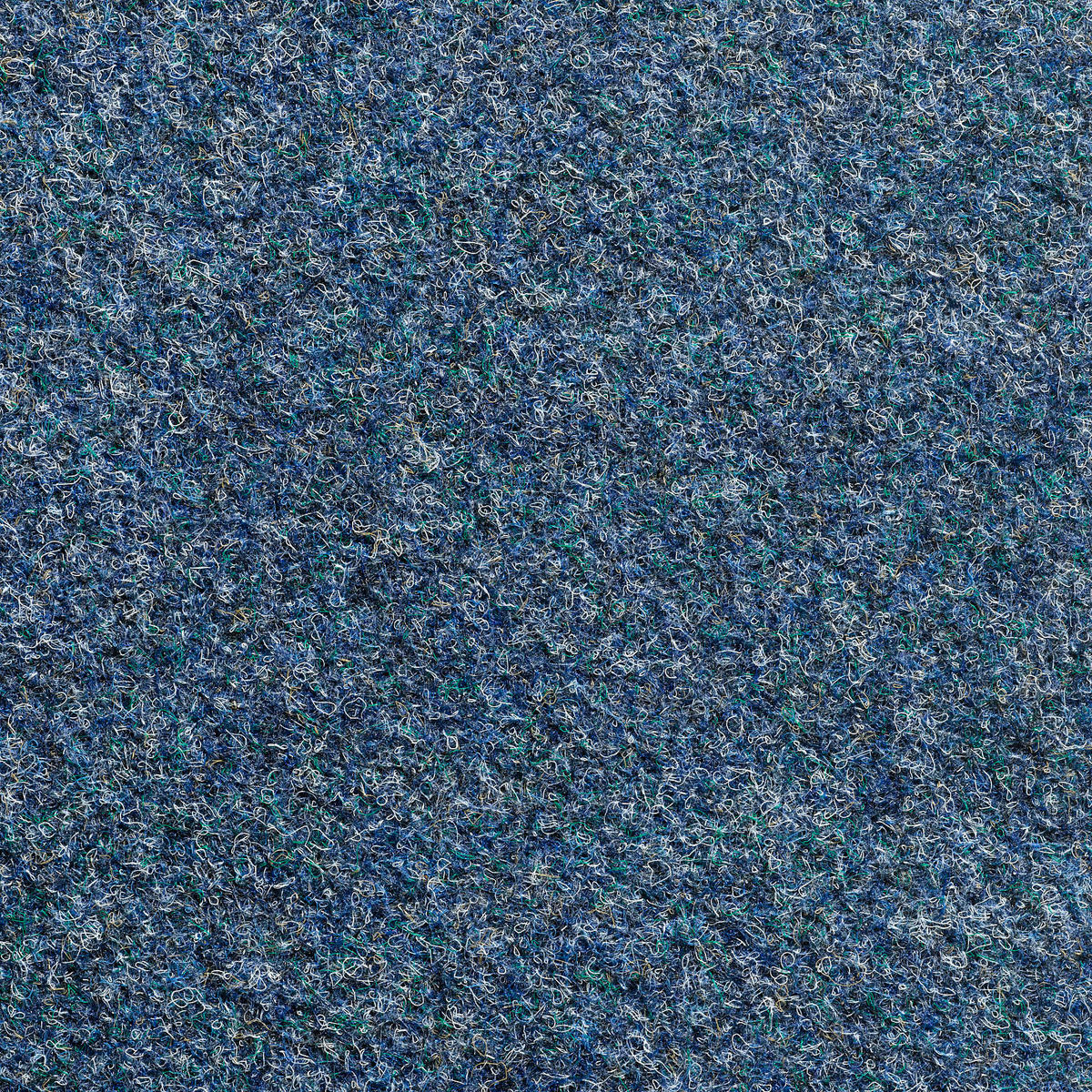TEPPICHFLIESE - Blau, Basics, Textil (50/50cm)