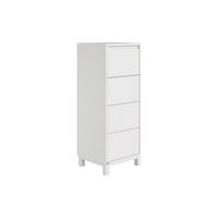 HIGHBOARD Olli Highboard 4S  in 94,8/119,7/40,1 cm  - Weiss, Basics, Holzwerkstoff (94,8/119,7/40,1cm) - Paidi