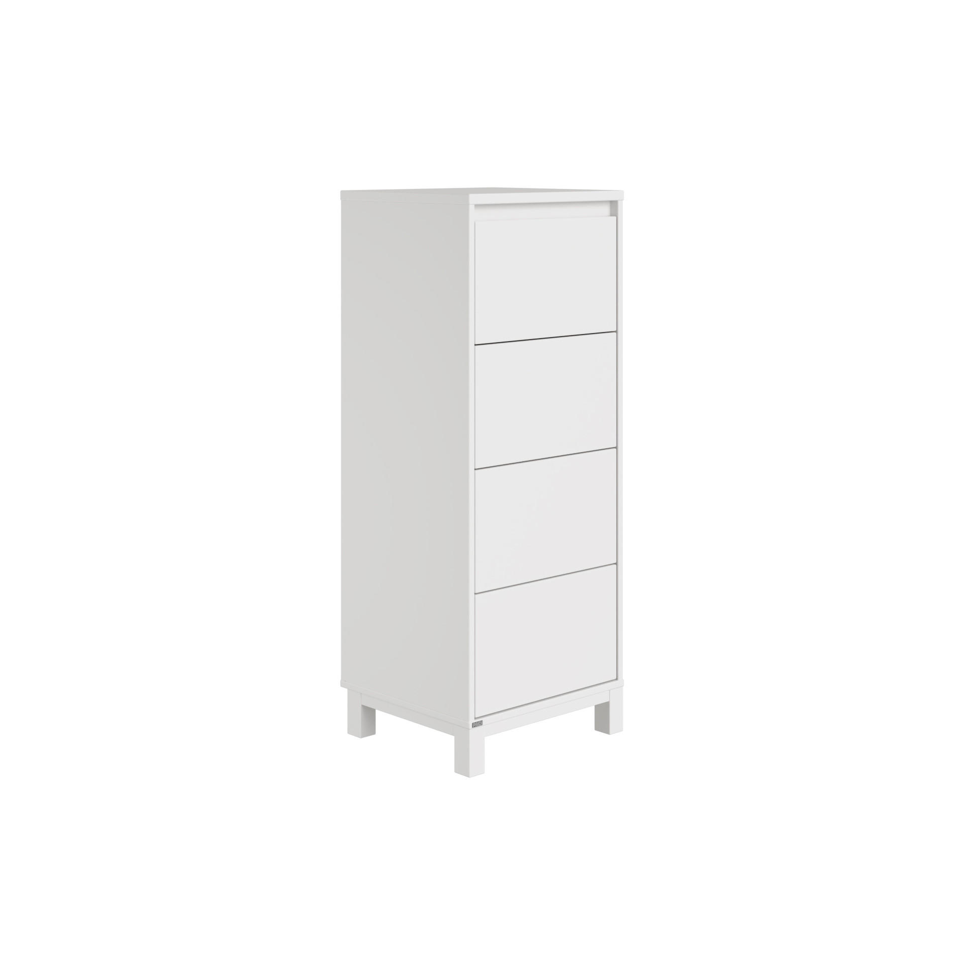 Paidi Highboard Olli Highboard 4S Weiß 48.4x119.7x40.1 cm