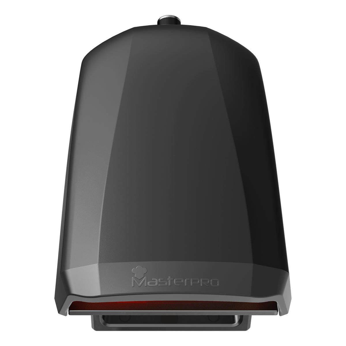 PIZZAOFEN PIZZA OVEN  - Schwarz, Basics, Metall (71/31/50cm) - BERGNER