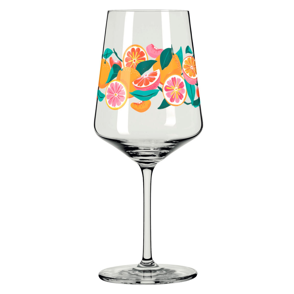 GLÄSERSET Sommerrausch 4-teilig  - Transparent/Gelb, Trend, Glas (9,3/22,5cm) - Ritzenhoff