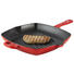 GRILLPFANNE 26/26 cm - Rot/Schwarz, KONVENTIONELL, Metall (26/26cm) - Homeware Profession. GRILLPFANNE 26/26 cm - Rot/Schwarz, KONVENTIONELL, Metall (26/26cm) - Homeware Profession.