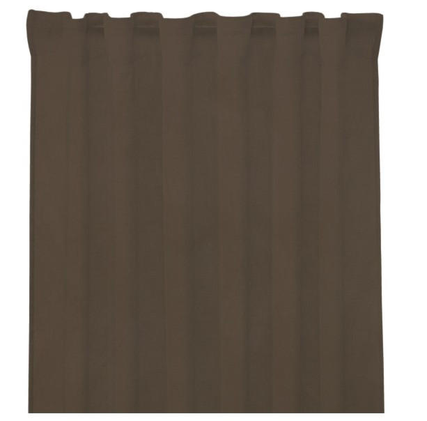 GARDINLÄNGD  - brun, Basics (140/260cm)
