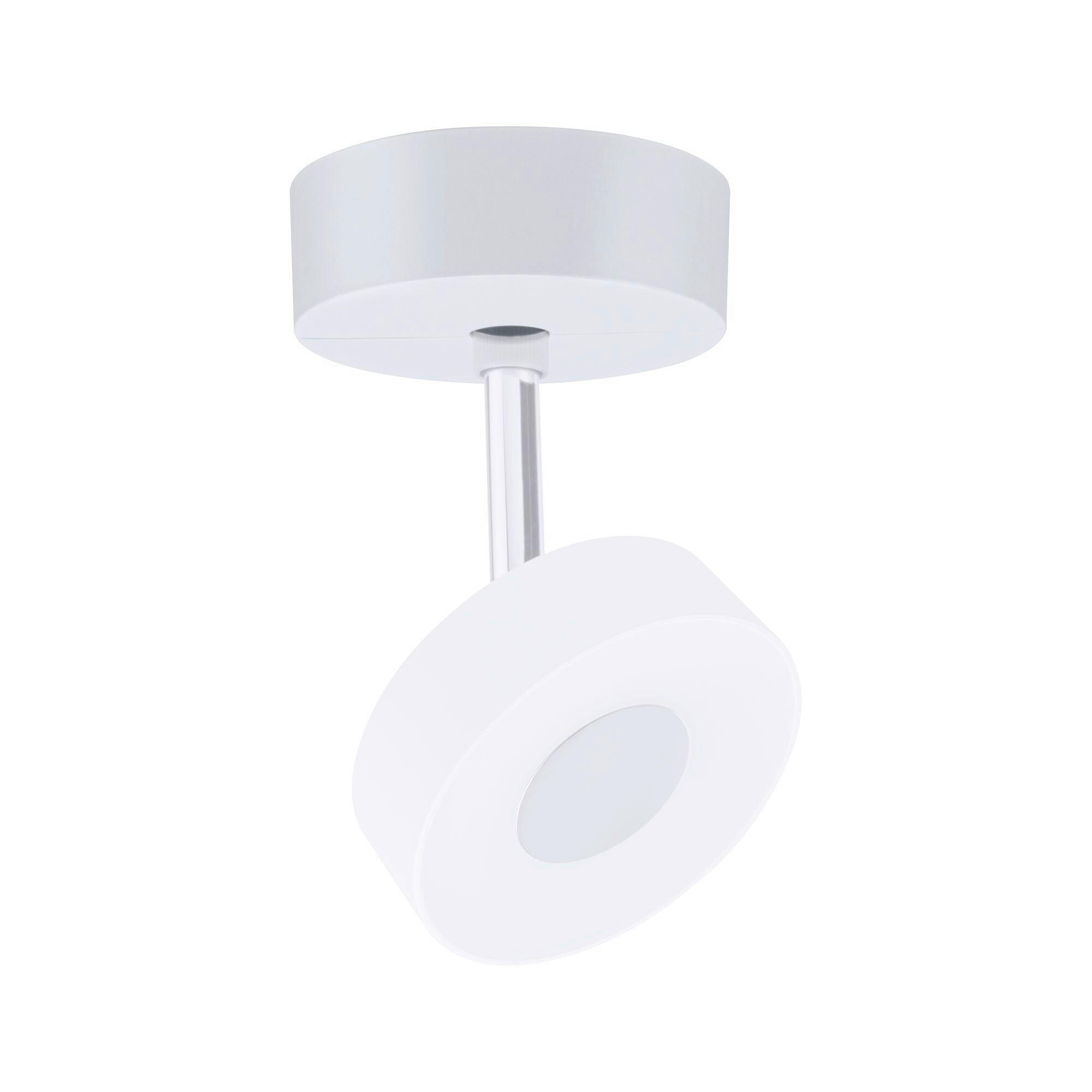SCHIENENSYSTEM-STRAHLER - Weiß, Basics, Kunststoff (10/3,55cm) - Paulmann