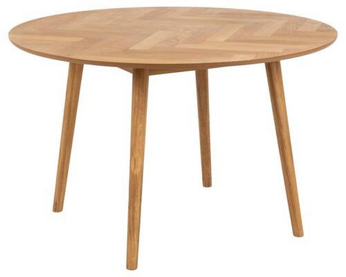 JEDILNA MIZA, furnirano hrast barve hrasta  - barve hrasta, Konvencionalno, leseni material/les (120/75cm) - MID.YOU