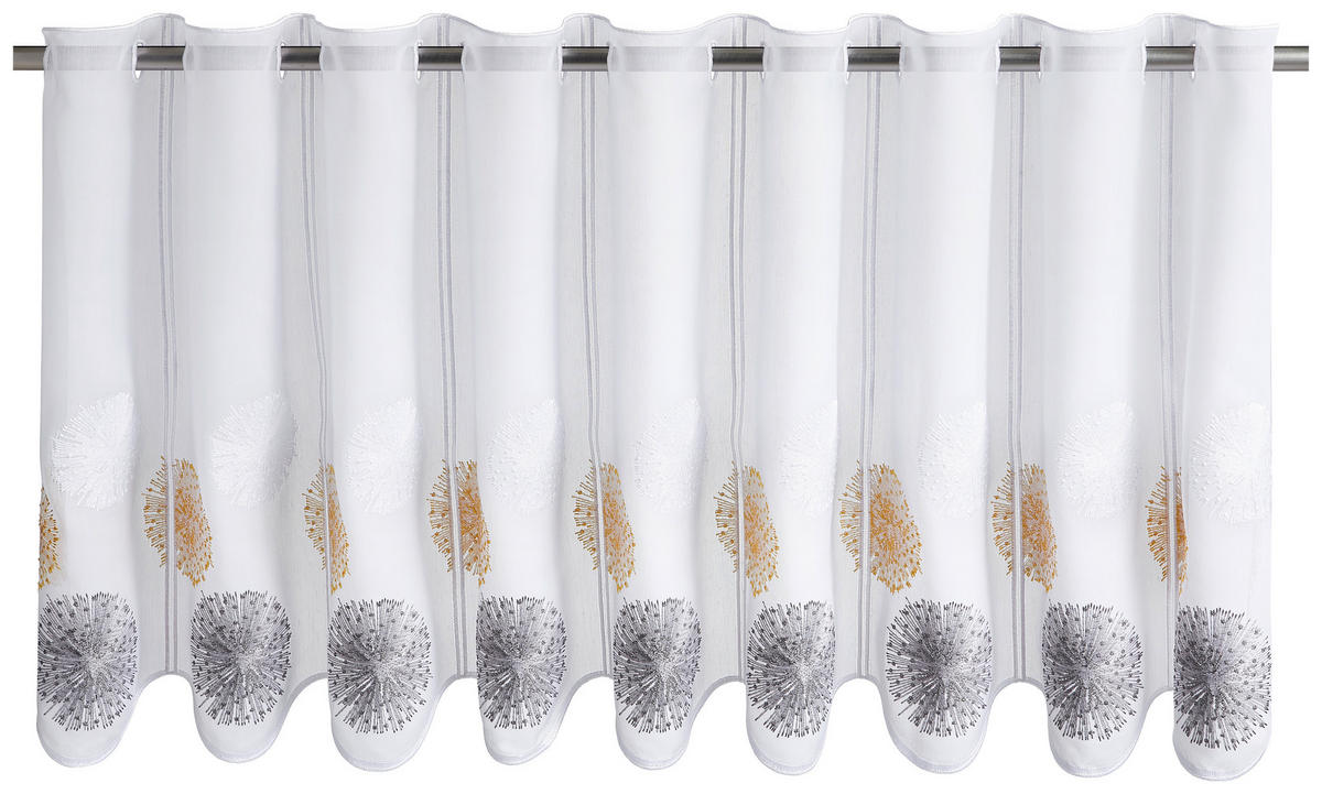 KURZGARDINE   140/45 cm   - Currygelb, Basics, Textil (140/45cm) - Esposa