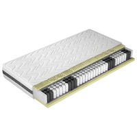 TASCHENFEDERKERNMATRATZE 90/200 cm Höhe ca. 17 cm  - Textil (90/200cm)