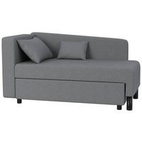 LENOŠKA, textil, šedá - šedá/černá, Konvenční, textil/plast (145/75/75cm) - Carryhome