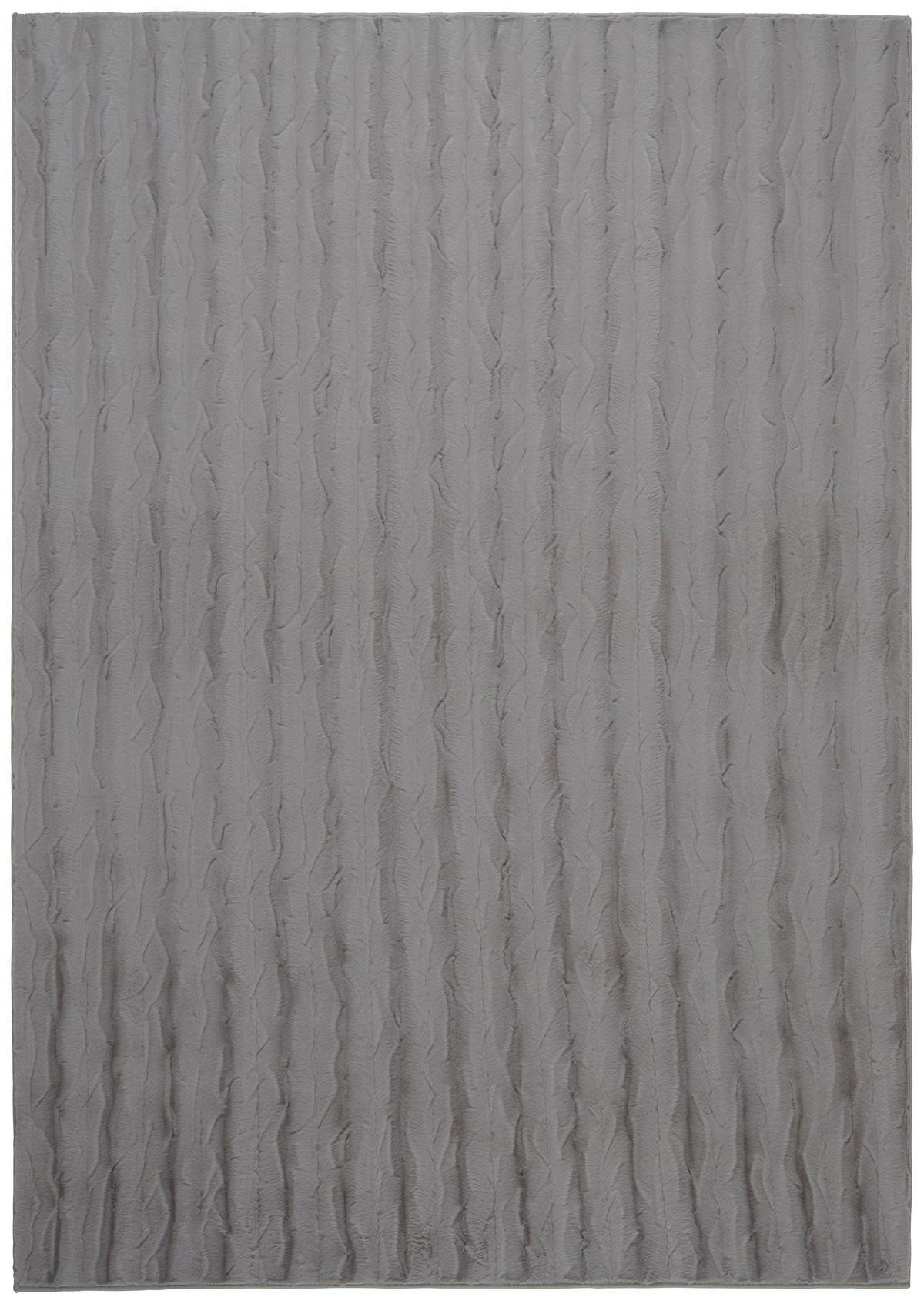 HOCHFLORTEPPICH 80/150 cm Luna Design  - Silberfarben, Design, Textil (80/150cm) - Novel