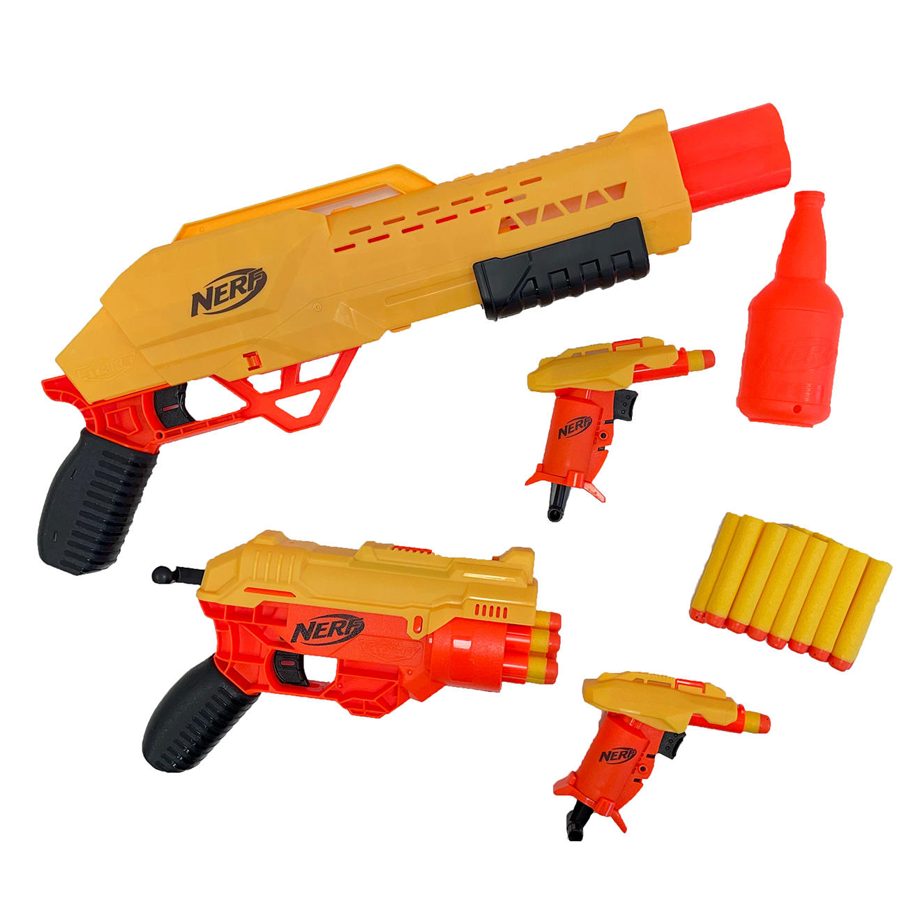 KINDERSPIELSET  - Gelb/Orange, Trend, Kunststoff (61,00/7,00/37,00cm)