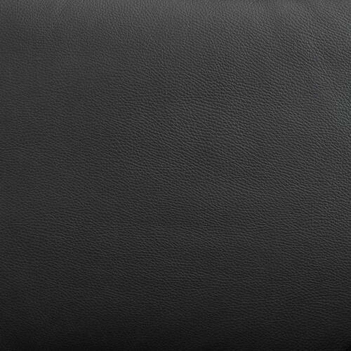 CANAPEA CU 3 LOCURI piele antracit  - antracit, Design, metal/piele (234/83-99/110cm) - Celina