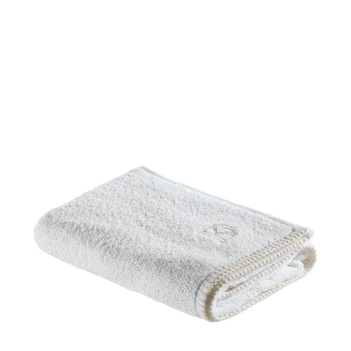 HANDTUCH BOLANO Weiß  - Weiß, KONVENTIONELL, Textil (50/100cm) - Dieter Knoll