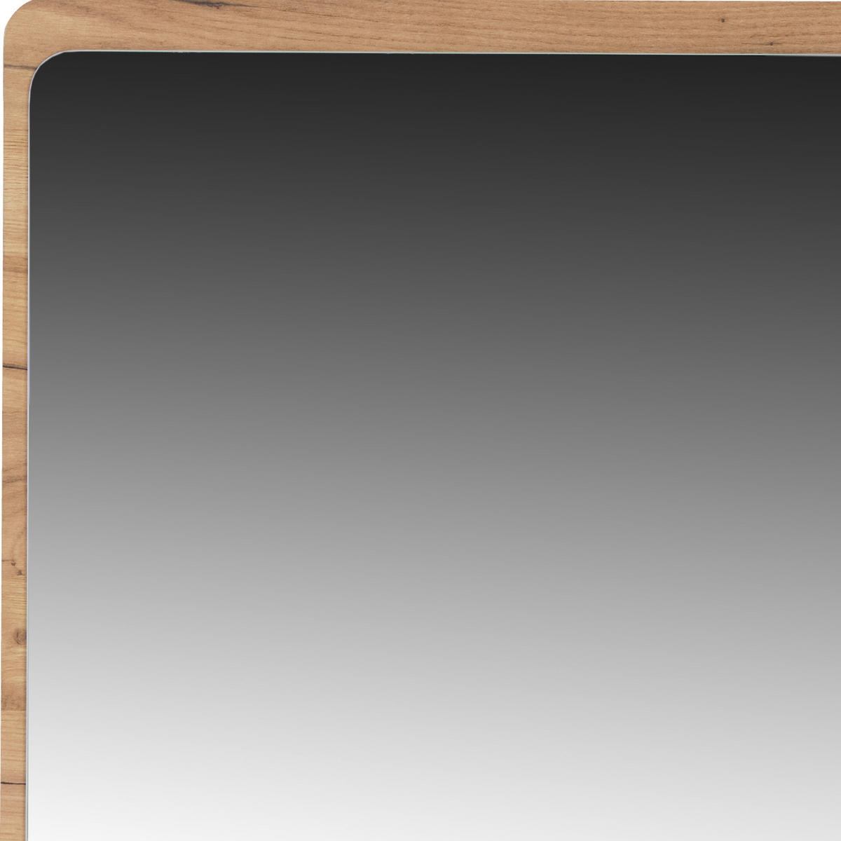 WANDSPIEGEL 84/83/2 cm    in rechteckig  - Eichefarben, MODERN, Glas/Holzwerkstoff (84/83/2cm) - Boxxx