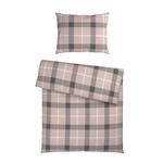 BETTWÄSCHE 2-teilig TERNET Flanell 140/200 cm  - Rosa, KONVENTIONELL, Textil (140/200cm) - Esposa