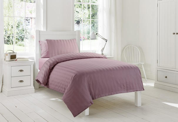 PÅSLAKANSET 150/210 cm - rosa, Basics, textil (150/210cm)