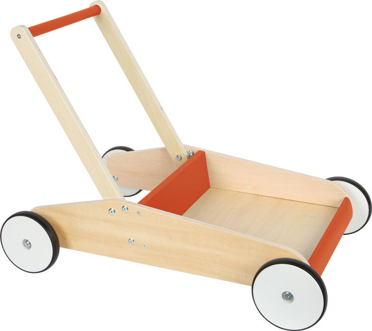 LAUFLERNWAGEN - Multicolor, Basics, Holz/Kunststoff (62/46/41cm) - small foot