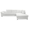 ECKSOFA Naturfarben Cord  - Schwarz/Naturfarben, KONVENTIONELL, Holz/Textil (298/202cm) - Carryhome