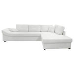 ECKSOFA Naturfarben Cord  - Schwarz/Naturfarben, KONVENTIONELL, Holz/Textil (298/202cm) - Carryhome