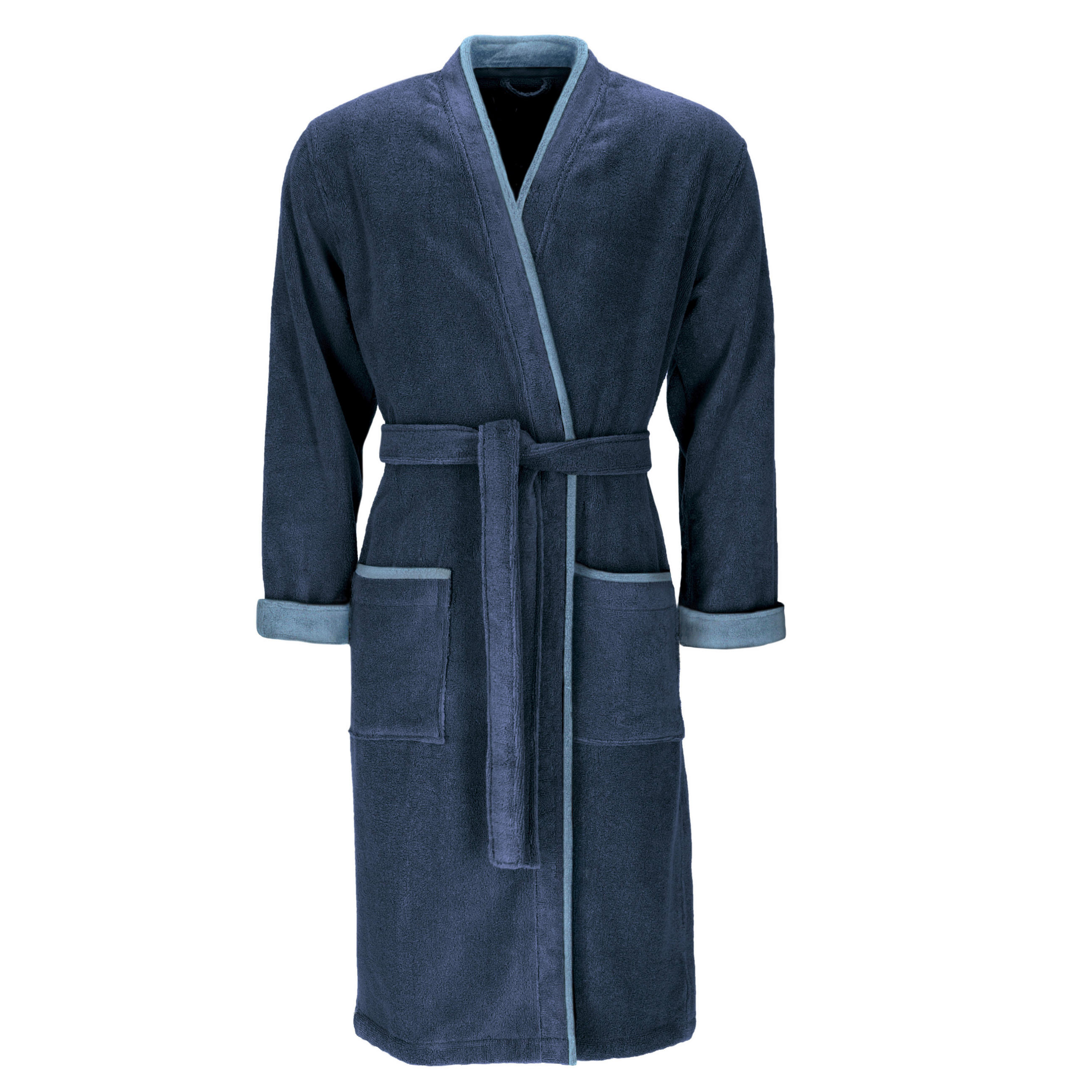 BADEMANTEL 56-58 Herren  - Dunkelblau, Basics, Textil (56-58null) - Vossen