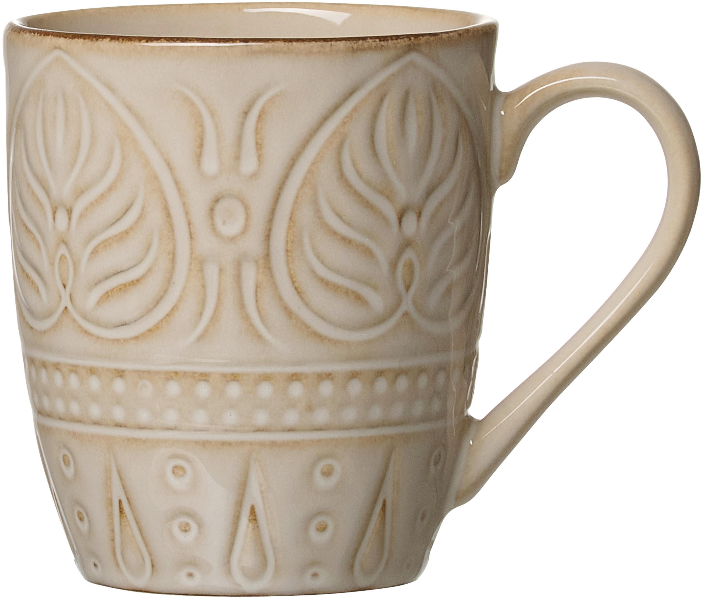 BECHER Omara - Creme, Basics, Keramik (12,5/9/10cm) - Ritzenhoff Breker